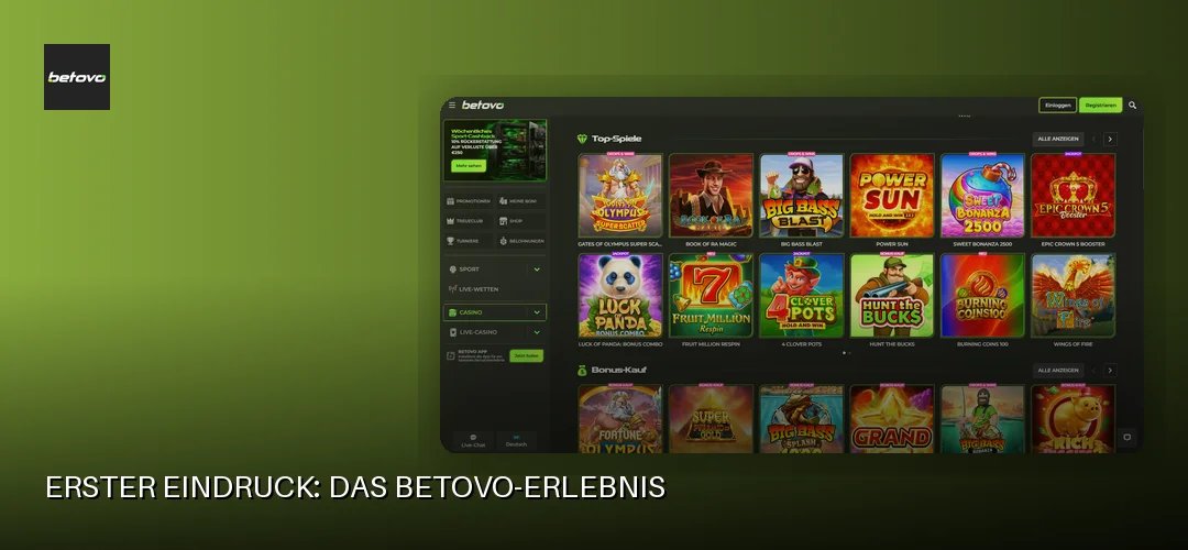 Erster Eindruck: Das Betovo-Erlebnis